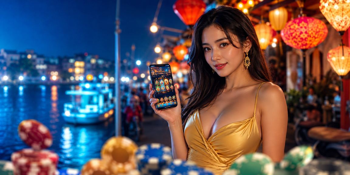Màn hình cá cược thể thao trên điện thoại tại chợ đêm Hà Nội